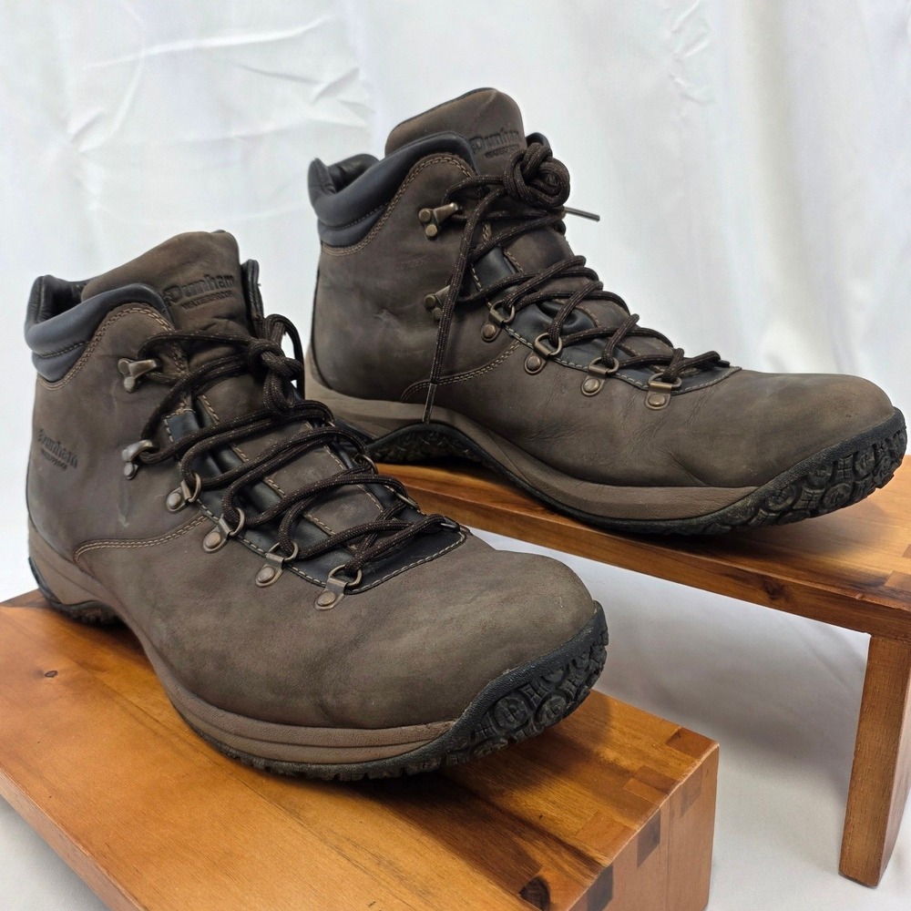 Dunham Waterproof Men's Leather Hiking Boots Size 14